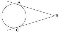 If the measure of arc ac is 140°, what is the measure of angle abc?