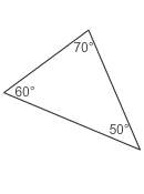 1. which term best describes the triangle?  column a column b a. acute triangle