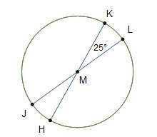 In circle m, diameters jl and hk each measure 16 centimeters. what is the approximate length of mino