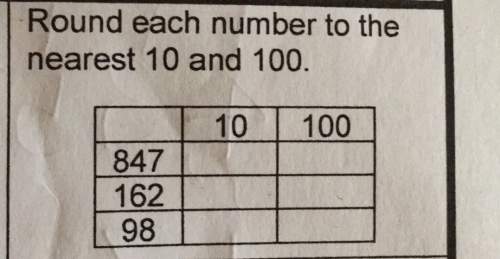 Round each number to the nearest 10 and 100. iii--