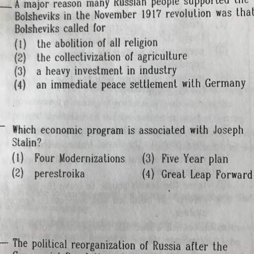 Which economic program is associated with joseph stalin