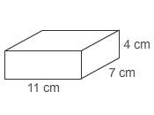What is the lateral area of the prism?  cm2