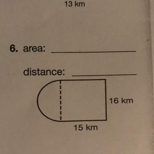 How do i find the area and distance of this irregular shape?