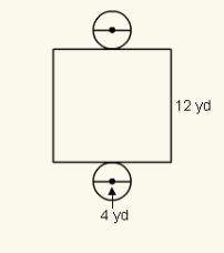 Use the net to find the surface area of the cylinder. give your answer in terms of pi.