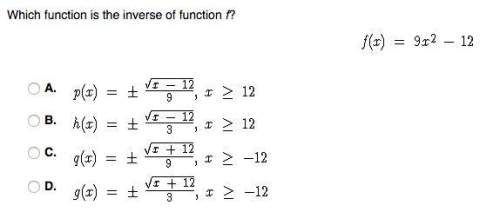 Ineed , plato hates  which function is the inverse of function f?