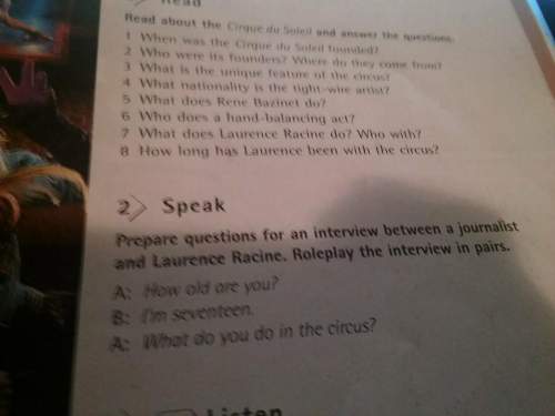 Pls me.prepare questions for an interview between a journalist and laurence racine. roleplay the in