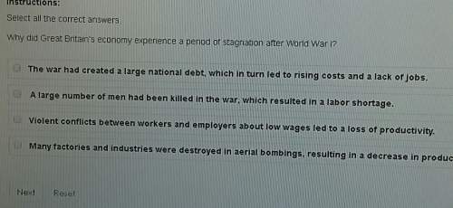 Why did great britain's economy experience a period of stagnation after wwi