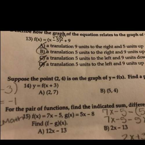 Iknow the answer is (-1,4) but i still don't understand it