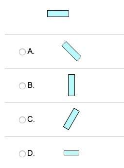 Which figure does not appear to be congruent to the figure shown?  a.&lt;