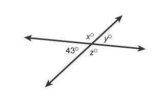 What is the measure of angle z in this figure?