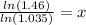\frac{ln(1.46)}{ln(1.035)}=x
