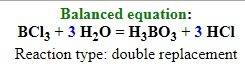 Balance the following reaction. a coefficient of 