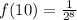 f(10)=\frac{1}{2^8}