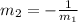 m_2 = - \frac{1}{m_1}