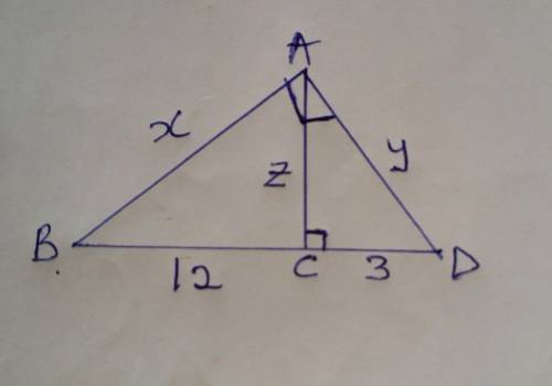 Find the value of x in the figure below. (picture included)