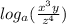 log_a(\frac{x^3y}{z^4} )