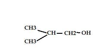 Which of the following molecules has a characteristic broad stretch at 3300 cm-1?

A) (CH3)2CHCH2OH