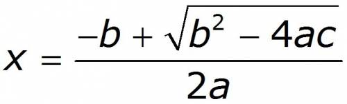 Solve the following using the quadratic formula. (show your work) 5x^2-11=0
