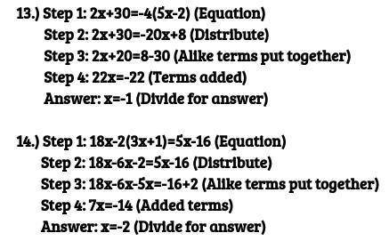 Directions: Complete each proof using the properties of equality. Not all rows be used.
