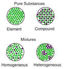 A human is an example of a(n)

A) element
B) compound
C) homogeneous mixture
D) heterogeneous mixtur