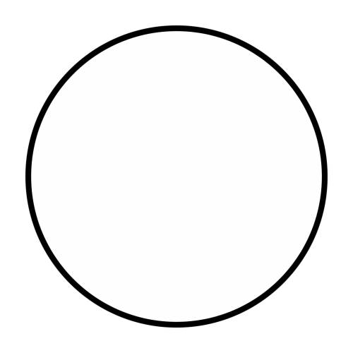 Does a circle have any angles