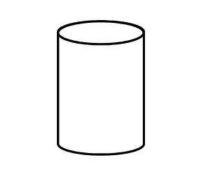 A graduated cylinder (approximate as a regular cylinder) has a radius of 1.045 cm and a height of 30