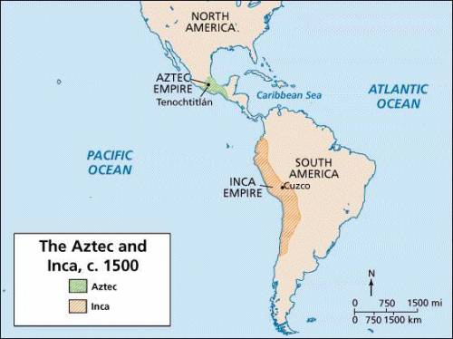 Explain ONE difference in how the Incas and the Aztecs maintained their empires.