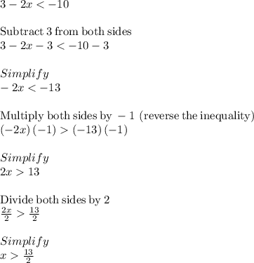 3-2x \frac{13}{2}\\\\Simplify\\x\frac{13}{2}