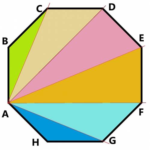 What can the intersection of a regular octagon and line segment be?