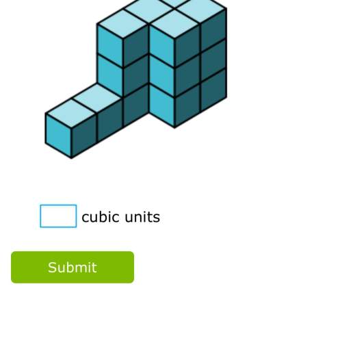 What is the volume of this cube figure