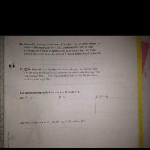 Can anyone me with these math problems i need it for tomorrow asap