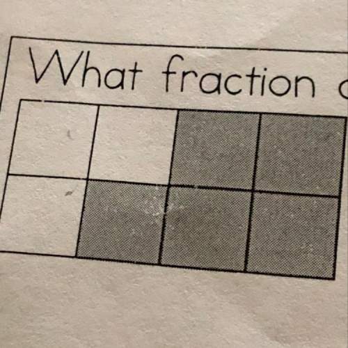 What fraction of the shape is white