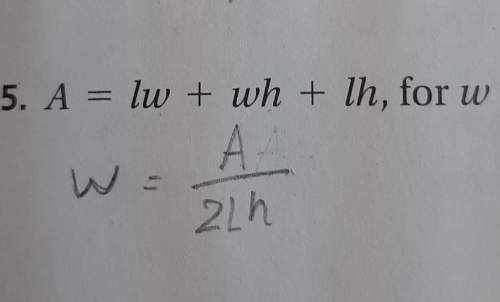 Is that true ? solve for variable