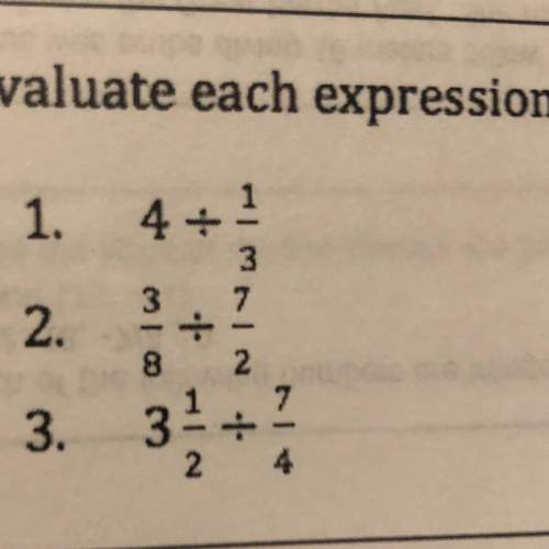 Can anybody me with these 3 problems they are all division and you
