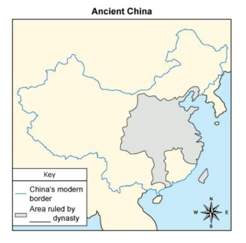 Which dynasty ruled china during the period depicted on this map?  a the han dynasty  b