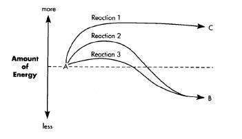 Asap]which line shows the reaction using an enzyme? a. reaction 2