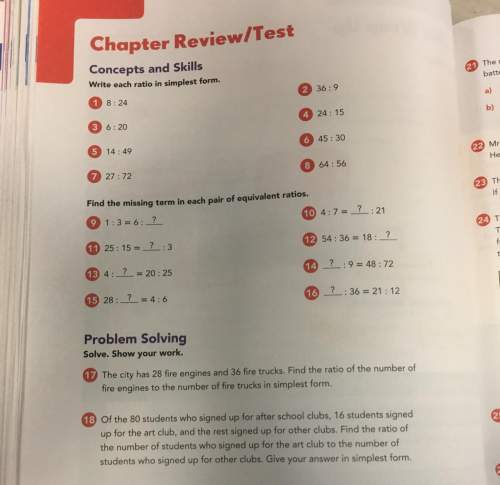 Can someone me with 1 and 18 . this is for a test