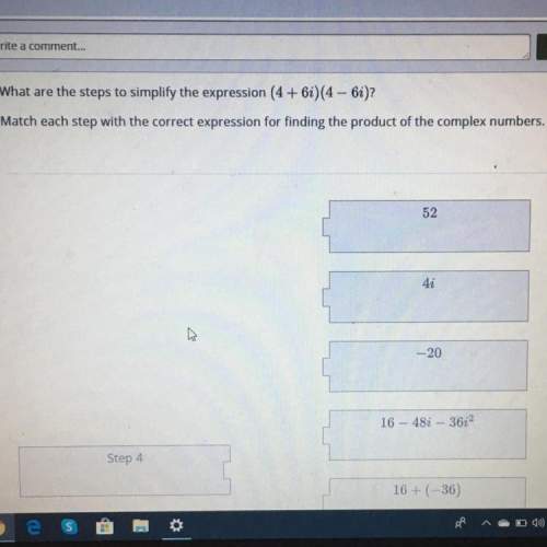 Need : / i need 5 steps correct expression to find the product of complex number