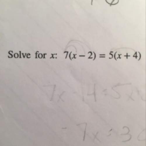 Someone solve for x ? step by step