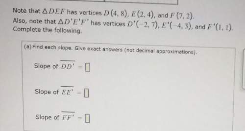 Find each slope .give exact answers.