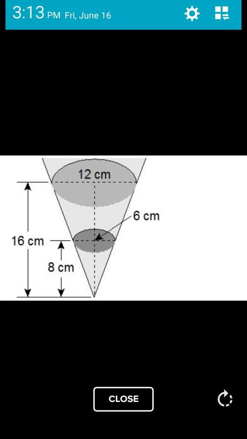 10 an expandable cone-shaped funnel consists of two sections as shown a) what is the vol
