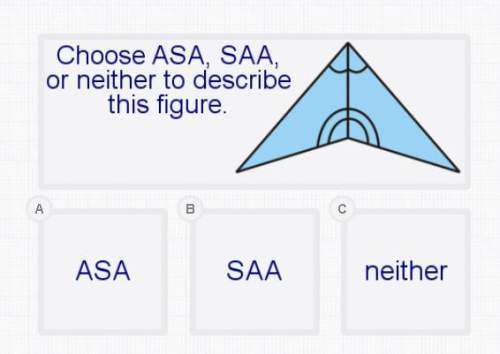 Choose asa, saa, or neither to describe this figure.