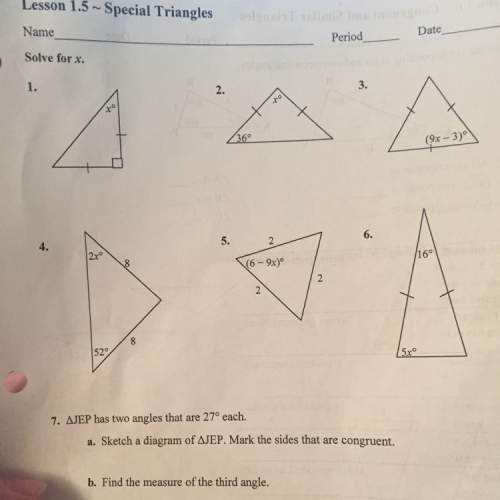 Need with these math problems just 1-6