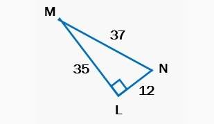 What is the sine of angle m?  leave your answer as a fraction, do not simplify.