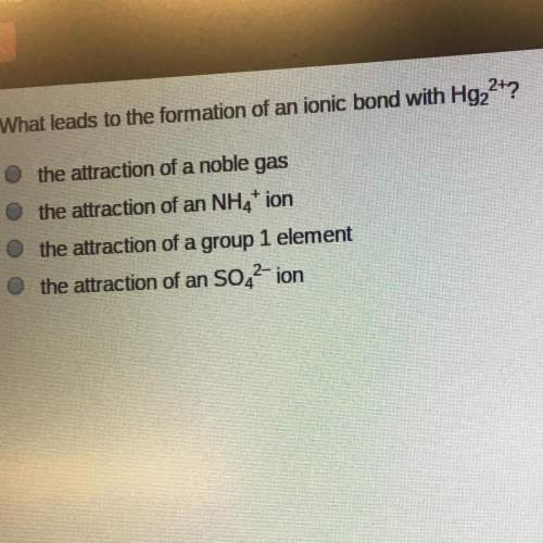 What leads to the formation of an ionic bond with hg22+