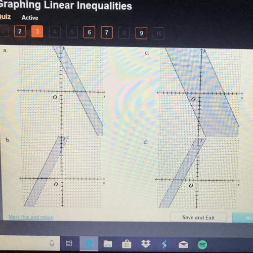 Graph the inequality 7&lt; (line under)y-2x&lt; 12