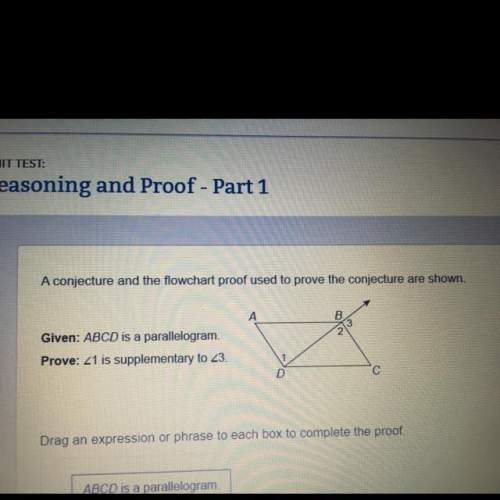Aconjecture and the flowchart proof used to prove the conjecture are shown given that abcd is a para