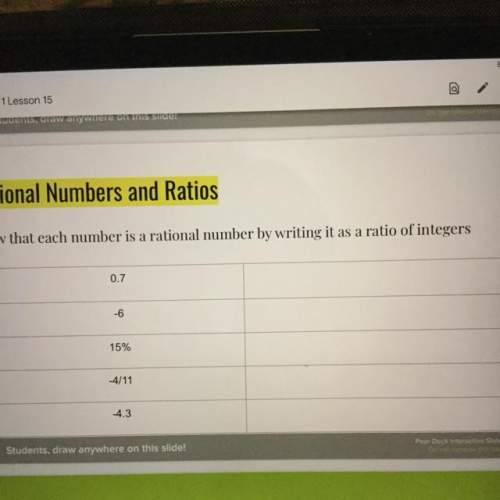 Show that each number is a rational number by writing it as a ratio of integers
