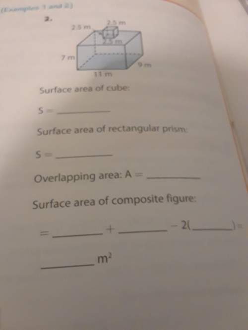 Find the surface area of each figure?
