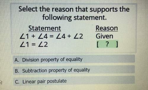 Select the reason that supports the following statement.